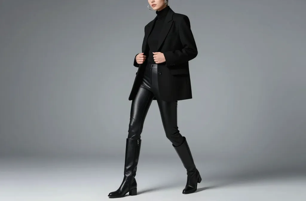 11 Sleek Outfit Ideas for Fall & Winter: How to Style Leather Leggings Unveiled