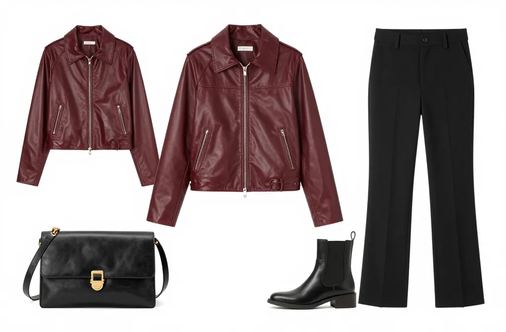 10 Burgundy Leather Jacket Outfit Ideas That Turn Heads Instantly: Jaw-Dropping Looks