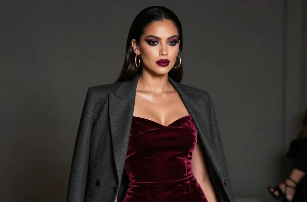 11 Elegant Makeup Ideas That Look Stunning with a Burgundy Dress You’Ll Love