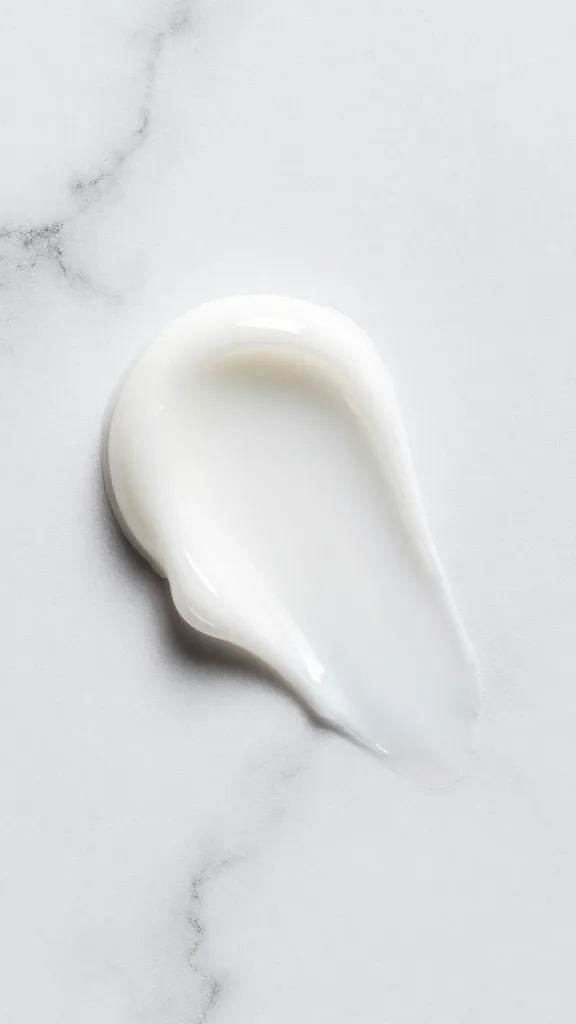 Closeup of a single ceramide moisturizer on marble