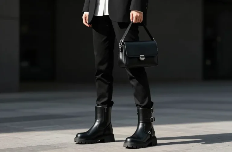 11 Moto Boots Outfit Ideas That Instantly Add Edge to Any Look: Quick Looks