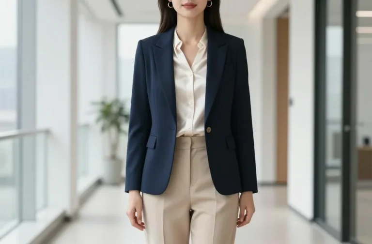 12 Elegant Navy Blue Blazer Outfit Ideas for Women: Chic Looks