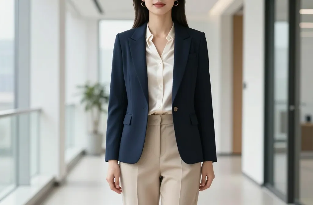 12 Elegant Navy Blue Blazer Outfit Ideas for Women: Chic Looks
