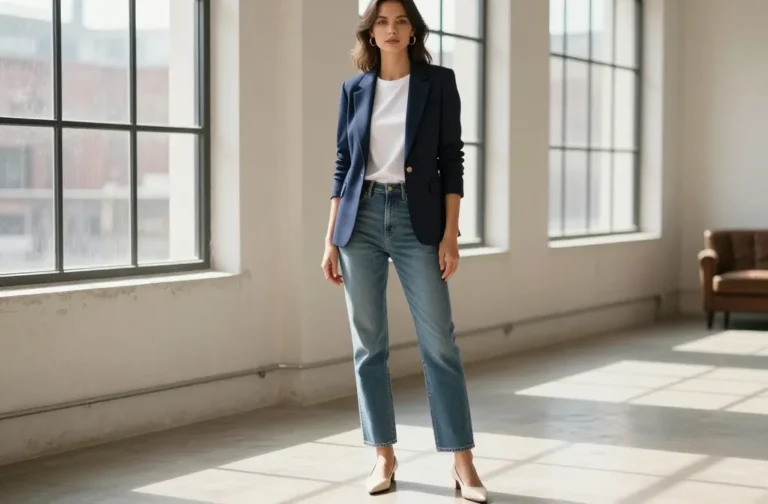 10 Chic Navy Blue Jacket Outfit Ideas for a Polished Everyday Look That Wow’S
