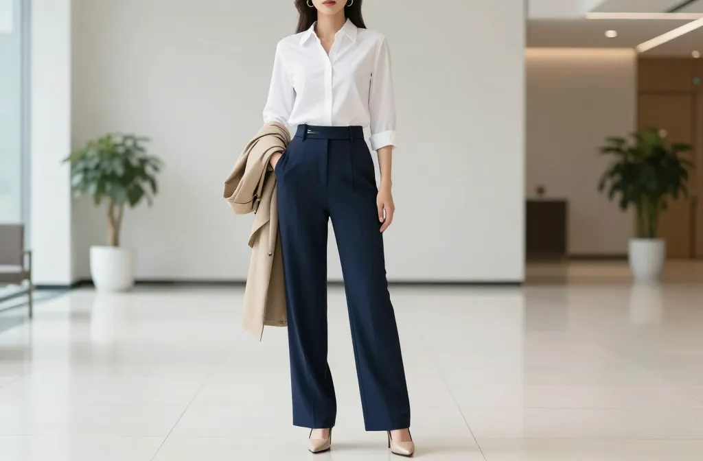 15 Navy Blue Pants Outfit Ideas That Look Polished and Put Together You’Ll Love