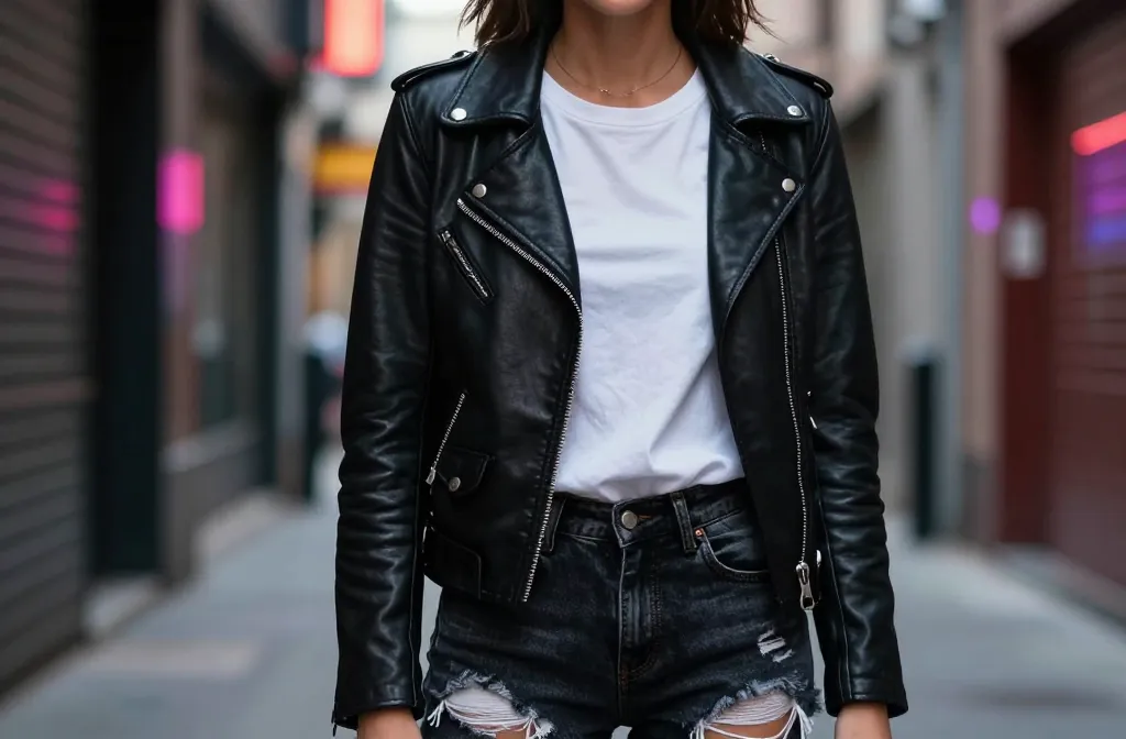 15 Ways to Style a Black Leather Jacket for Edgy Everyday Looks, Unleashed