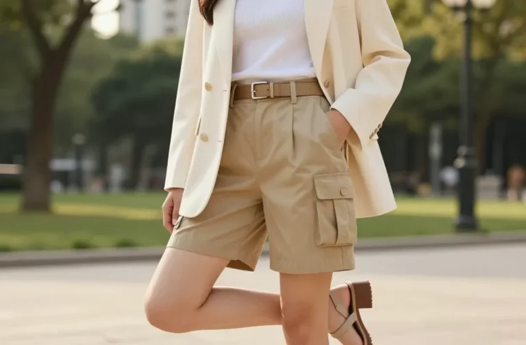 Surprisingly Chic: 10 Cargo Shorts Outfits for Women That Look Surprisingl Chic