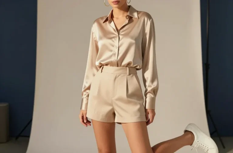 13 Outfit Ideas with Shorts You Can Wear All Season That Slay