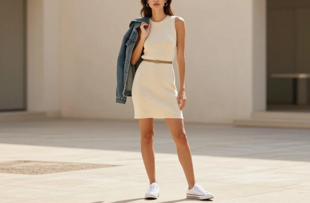14 Ways to Wear Casual Dresses with Sneakers, Boots, and Layers the Easy Edit