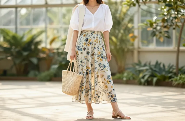 7 Floral Maxi Skirt Outfits That'Ll Make You Feel Effortlessly Elegant (No Styling Stress) Unveiled