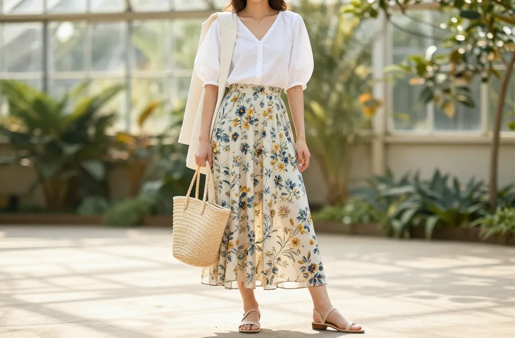 7 Floral Maxi Skirt Outfits That'Ll Make You Feel Effortlessly Elegant (No Styling Stress) Unveiled